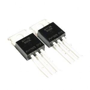 Fabriqué en Chine et original, Triac BT136-600E en ligne TO-220 - Product Image 1