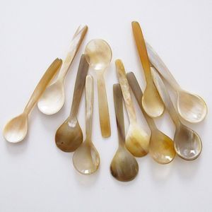 Cuchara de Servir Clásica Hecha a Mano con Cuerno de Búfalo Natural, Colorida, Ecológica, de la Mejor Calidad, para Fiestas, God Grace - Product Image 4