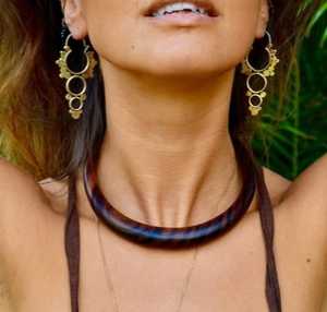 Collier en bois avec pendentif personnalisé, bijoux en bois - Product Image 4
