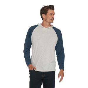 Camiseta con capucha raglán para adultos de alta calidad, talla granate, sudadera de rayón de algodón grande, camisetas ligeras - Product Image 4