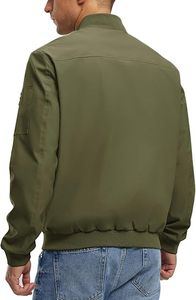 Chaqueta Taslan de alta calidad al por mayor con diseño personalizado para hombre, chaqueta Taslan con bolsillos con cremallera, bombardero ligero y elegante para hombre - Product Image 6
