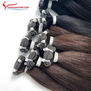 Genius Trama Venta caliente máquina barata trama 100% virgen Remy pelo doble dibujado máquina genio trama extensiones de cabello - Product Image 2