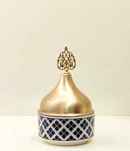 <b>Metal</b> Decorative Date <b>Bowl</b> Classic Design Snacks and Food Serving <b>Bowl</b> Handmade Use for Wedding Tabletop - Product Image 1