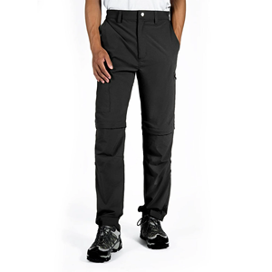 Vêtements décontractés multi-poches de qualité supérieure à la mode Pantalons cargo convertibles pour hommes Pantalons cargo slim personnalisés pour hommes - Product Image 1