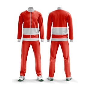 Ensemble de survêtement pour homme, taille plus, veste d'hiver, pantalon, sweat-shirt, décontracté, 2 pièces, couleur unie, vêtements de sport, 100% coton, respirant - Product Image 4