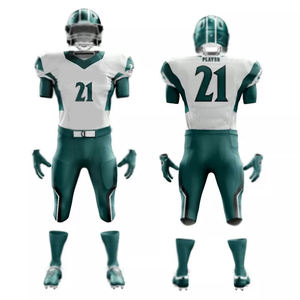 100% equipo de poliéster Color sólido uniforme de fútbol americano camisetas de fútbol americano camiseta de fútbol americano para hombres - Product Image 1