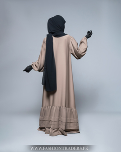 Abaya modesto con logotipo personalizado con servicio de etiqueta privada Vestido islámico para boutiques Pedido al por mayor del fabricante - Product Image 2