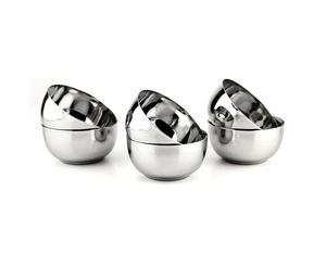 Cuenco de acero inoxidable ideal para reuniones festivas picnics al aire libre celebraciones festivas fiestas bodas funciones familiares - Product Image 6