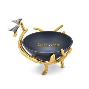 New Design Gold Platted Metal Bowl <b>for</b> Table <b>Decoration</b> Most Luxuries Metal Gold Plated Bowls <b>for</b> Table <b>Decors</b> and <b>Kitchen</b> Use - Product Image 5