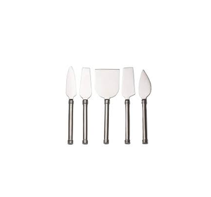 Couteau à fromage en acier inoxydable au design moderne, épandeurs de beurre, ensemble de 3 pièces, produit Offre Spéciale poli et brillant - Product Image 5