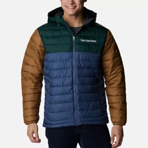 All'ingrosso personalizzabile regolare base aderente comodo gilet imbottito da uomo caldo giacca invernale con cappuccio coibentato <span class=keywords><strong>parka</strong></span> estivo - Product Image 3