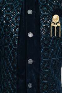 Sherwani Étnico Premium para Niños, de Seda, Tradicional Pakistaní e Indio, para Bodas y Fiestas, Sin Arrugas - Product Image 2