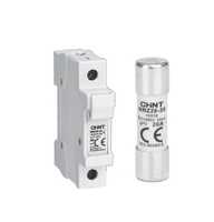 Fusible solaire photovoltaïque Chint NRZ28-20 1000V DC 2A-20A pour la protection des systèmes photovoltaïques