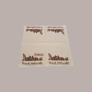Econatural Servilletas De Tela De 2 Capas 500 Piezas Natural Havana 24x24 Aperitivo - Product Image 3