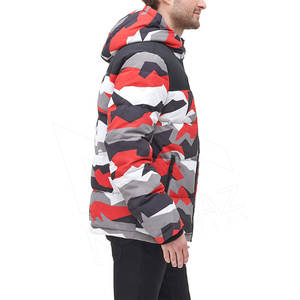 Veste matelassée à fermeture éclair pour homme, de haute qualité, nouvelle, élégante, longue, taille XL, à capuche, col montant, imperméable, respirante, tissu chaud - Product Image 6