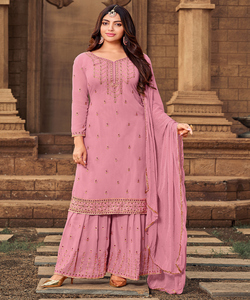 Anarkali Designer Party Wear New Look Soie Brodée Pierre Travail Indien Dames Porter Fabrication Pleine Longueur Patiyala Cousu Ethnique - Product Image 2