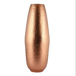 Tall Neck Customised Design Flower Floor Home Wedding Restaurant Vase <b>Large</b> Iron Metal Decore QAMAR OVERSEAS QO1443AB Modern - Product Image 6