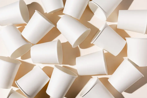 Machine automatique de formage de gobelets en papier à vitesse moyenne 80 pièces/min, moteur en acier sud-coréen, gobelets simples/doubles revêtus de PE/PLA de 1 oz à 42 oz - Product Image 5