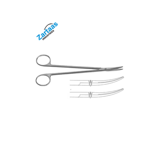 Tijeras Toennis-Adson de acero inoxidable de alta calidad, fabricante y exportador de instrumentos quirúrgicos curvos - Product Image 5