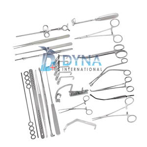 Juego de Instrumentos Quirúrgicos Manuales para Amigdalectomía y Adenoidectomía, Calidad Premium, Reutilizables, de Acero Inoxidable - Product Image 2