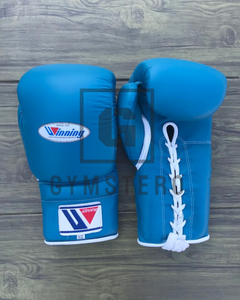 Guantes de Boxeo GYMSTERO de Primera Calidad, Personalizables, de Cuero Genuino con Serigrafía, Dedos Completos - Product Image 4