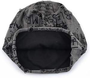 Bonnets de mode modernes personnalisés tissu épais chaud et antibactérien avec logo personnalisé et expédition rapide - Product Image 4