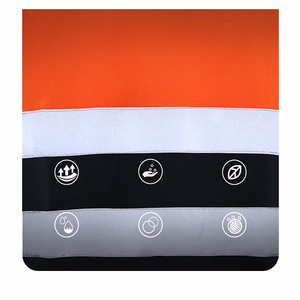 Camisetas DE TRABAJO reflectantes de cuello redondo de alta calidad para hombres, ropa de trabajo de manga corta de alta visibilidad, diseño transpirable - Product Image 6