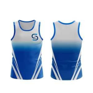 เสื้อกล้ามผ้าตาข่ายแขนกุดสำหรับผู้ชายเสื้อกล้ามเล่นกีฬาผ้าตาข่ายสำหรับวิ่งเล่นยิมโลโก้แบบกำหนดเอง - Product Image 5