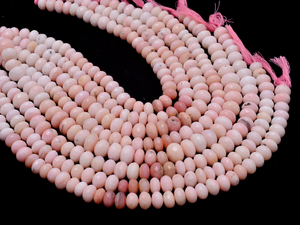 Pierre précieuse opale rose multi naturelle 10mm-12mm perle rondelle à facettes perles de pierres précieuses semi-précieuses opale rose multi pour la fabrication de bijoux - Product Image 6