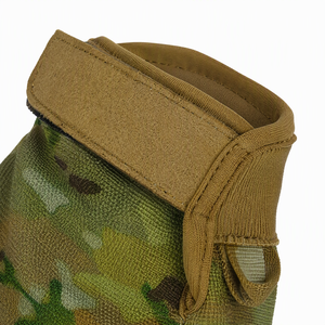 Guantes Tácticos Jungle MTP Camuflaje con Tela Elástica en el Dorso, Palma de Cuero Sintético Amara, Nudillos Moldeados y Puño de Neopreno - Product Image 5