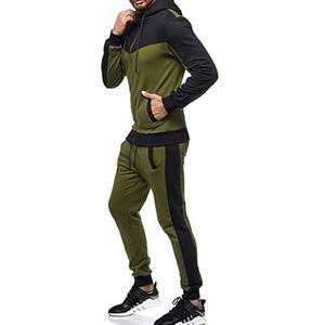 Conjunto Deportivo de Dos Piezas para Hombre, Ropa Deportiva de Gimnasio, Chándal de Forro Polar para Entrenamiento, Jogging para Hombre, Subido por Dress Sports - Product Image 1