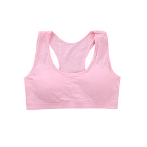 Sujetador deportivo de entrenamiento para mujer de alta calidad, cuello Halter sin costuras, 100% de algodón con correa elástica, conjunto de Sujetador deportivo sublimado de talla grande - Product Image 6