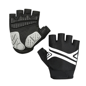 Gants de cyclisme sans doigts synthétiques en gros, écologiques, personnalisables, service OEM, fitness, respirants, ventilés, paume - Product Image 4