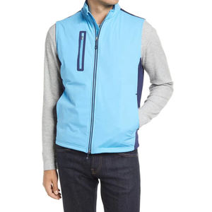 Chalecos Softshell ligeros para hombre Chaqueta sin mangas impermeable a prueba de viento con bolsillo - Product Image 4