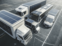 Système d'énergie solaire 1 kW pour caravanes camping-cars bus camions
