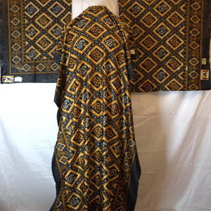 Conjunto de 3 Piezas de Seda y Poliéster Somali Baati Shaash Dirac, Mangas Largas, Bordado, Ecológico, Lujoso, Sin Costuras, para Todas las Temporadas - Product Image 5