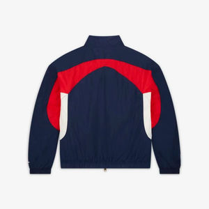 Ensemble coupe-vent sport personnalisé Survêtement homme Patch surdimensionné Travail Streetwear Survêtement rayé Ensemble décontracté deux pièces pleine longueur - Product Image 6