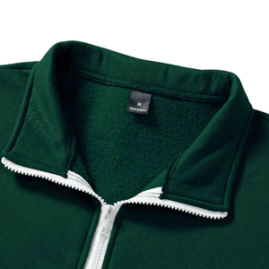 Pull à fermeture éclair quart personnalisé sweat à capuche OEM veste à fermeture éclair haut polaire pour hommes vêtements de sport décontractés d'hiver vente en gros 2025 - Product Image 3