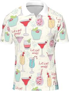 Camisas de Hombre Personalizadas de Alta Calidad, Poliéster/Algodón, Diseño Sólido, Tejido de Punto, Secado Rápido, Transpirable, Diseño con Pedrería en la Espalda - Product Image 6