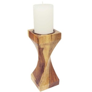 Bougeoir en aluminium nickelé fait à la main support de table centre de table décoration de la maison Offre Spéciale pilier bougeoir support - Product Image 2