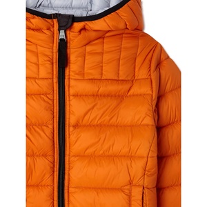 Nouveau Style pas cher prix épais enfants doudounes avec capuche longs hiver enfants manteaux pour garçons et filles fermeture éclair - Product Image 3