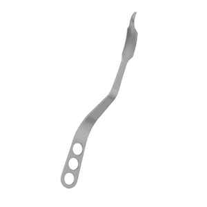 Elevador óseo quirúrgico ortopédico Caronia 11 \ "Retractor de cadera curvo con punta de 3,7mm Ancho afilado 20mm Ancho de mandíbula Acero inoxidable - Product Image 5
