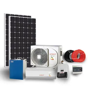 Pendingin Udara Surya 48V Dc Frekuensi Variabel 18000btu Pendingin Udara Surya untuk Sistem Panel Surya Rumah