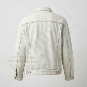 Veste en jean 100% coton de qualité supérieure pour hommes, nouvelle collection 2025, vente chaude, meilleur style, unisexe, mode décontractée, vêtement d'extérieur, matériau durable - Product Image 2