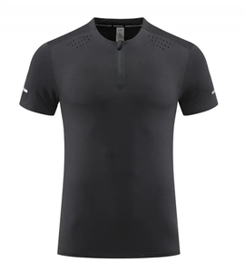 T-shirt de compression à manches longues et séchage rapide pour homme, t-shirt de sport avec logo personnalisé pour homme - Product Image 2
