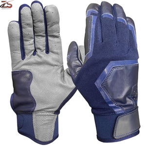 Guantes de bateo de béisbol al por mayor de Pakistán Cuero transpirable de alta calidad para hombres con logotipo personalizado de Pakistán - Product Image 2