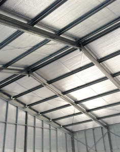 Feuille d'isolation en feuille d'aluminium unique industrielle néo moderne 4mm d'épaisseur 60 Mtrs longueur 1.2 bulle d'air réfléchissante pour la chaleur de l'entrepôt - Product Image 6