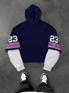 Sudadera con Capucha Unisex de Algodón, Ropa Deportiva, Informal, para Hombre y Mujer, Sudadera de Invierno, Top de Moda con Estampado, Talla Grande - Product Image 3