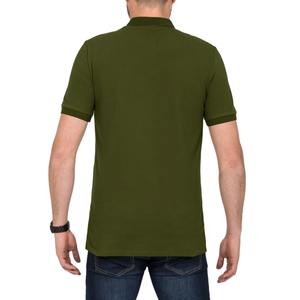 Verano para Polos Camisa de negocios de deporte personalizada de algodón de alta calidad para hombres Polo de ajuste regular en blanco personalizable - Product Image 2