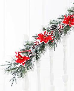 Guirnaldas y Coronas Artificiales de Navidad y Año Nuevo, Decoraciones y Adornos para Fiestas Navideñas a Precio de Fábrica - Product Image 1